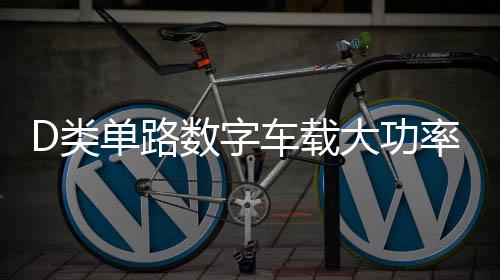 D类单路数字车载大功率纯重低音可推双12寸无源双音圈低音炮功放